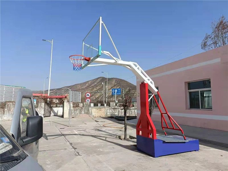 仿液壓三色籃球架